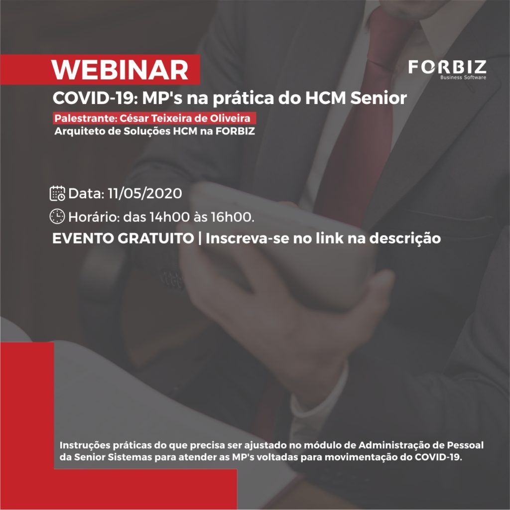 Webinar | COVID-19: MP’s na prática do HCM Senior